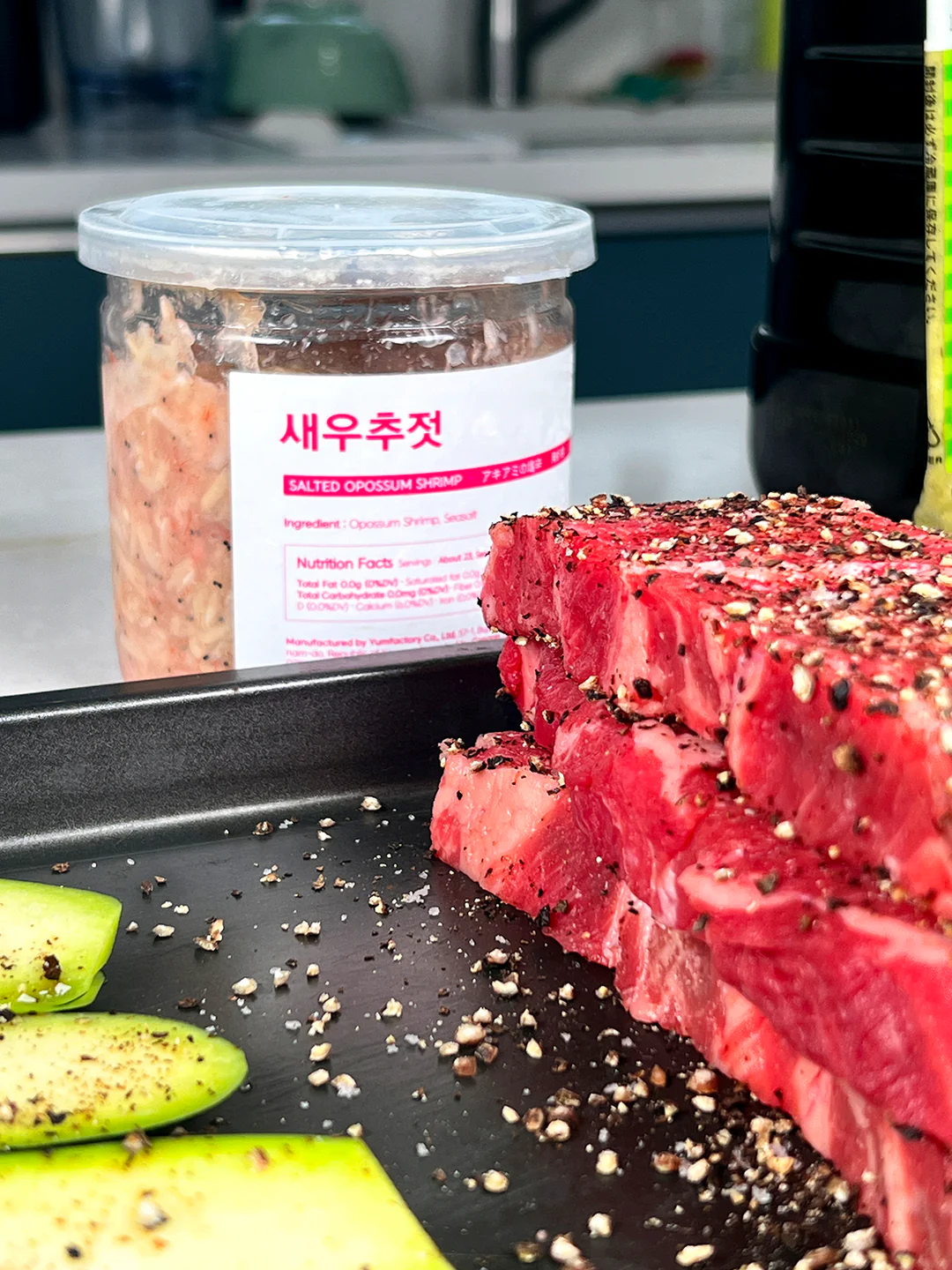 소금에 절인 주머니새우 젓갈 새우추젓 400g (14oz.) - 이미지 3