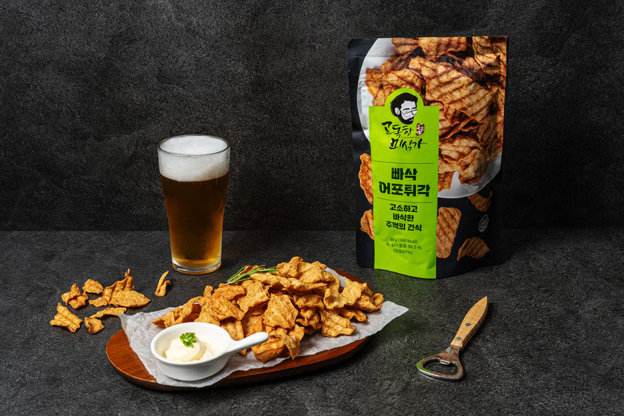 빠삭어포튀각 CRISPY FISH CHIPS_2.8oz(80G) - 이미지 2