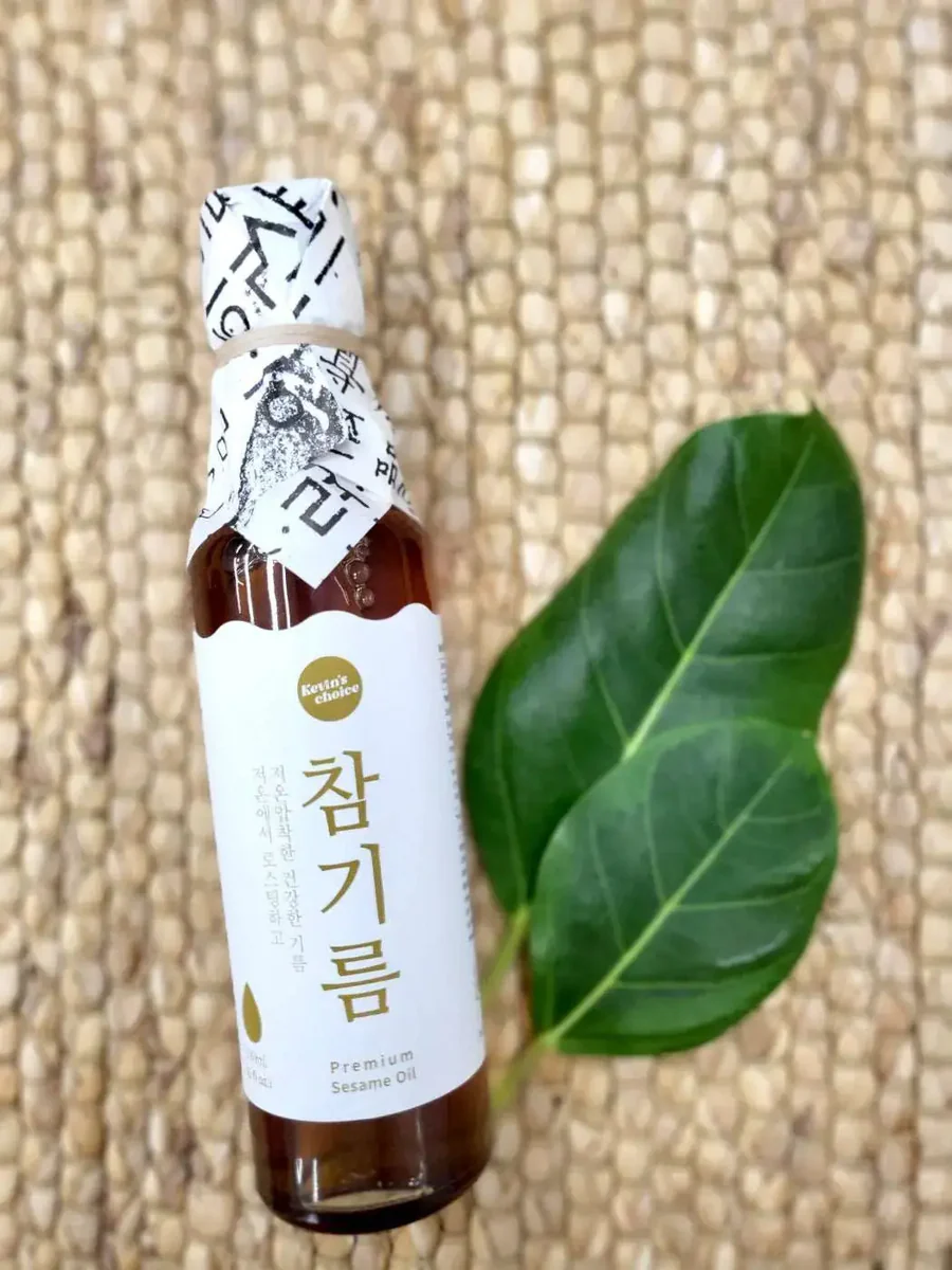 Premium Sesame Oil 참기름 6.3oz (180ml) - 이미지 2