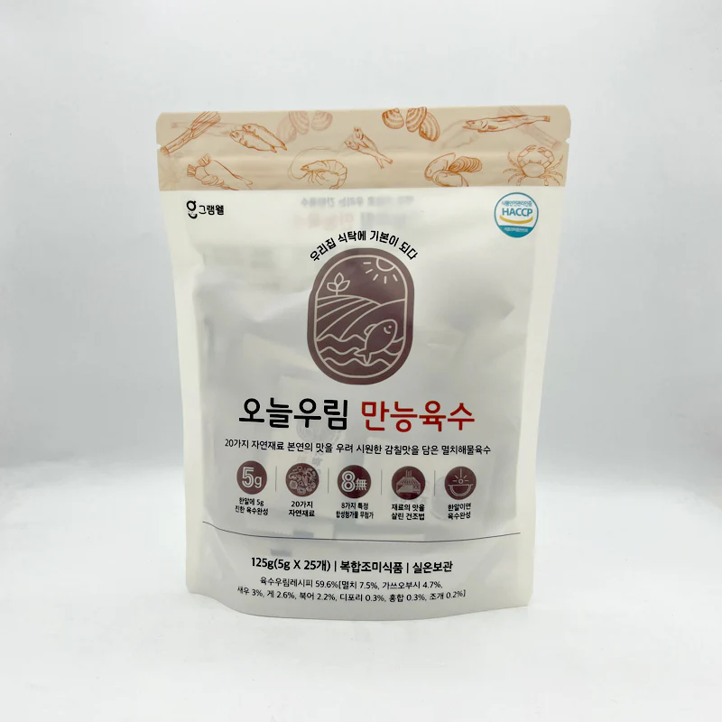 만능육수 정제 4.4oz (125g) - 25개입