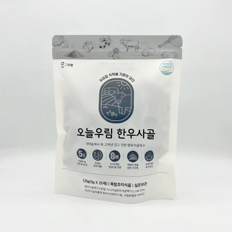 한우사골동전육수 4.4oz (125g) - 25 pcs