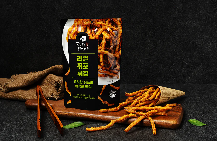 리얼쥐포튀김 Crispy Filefish Snack_1.76oz(50g) - 이미지 3