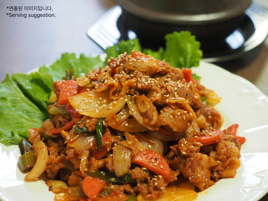 매운돼지 불고기 Boneless pork in spicy marinade 1.5lb (680g) - 이미지 2