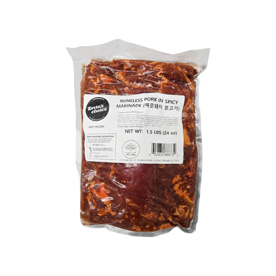매운돼지 불고기 Boneless pork in spicy marinade 1.5lb (680g) - 이미지 3