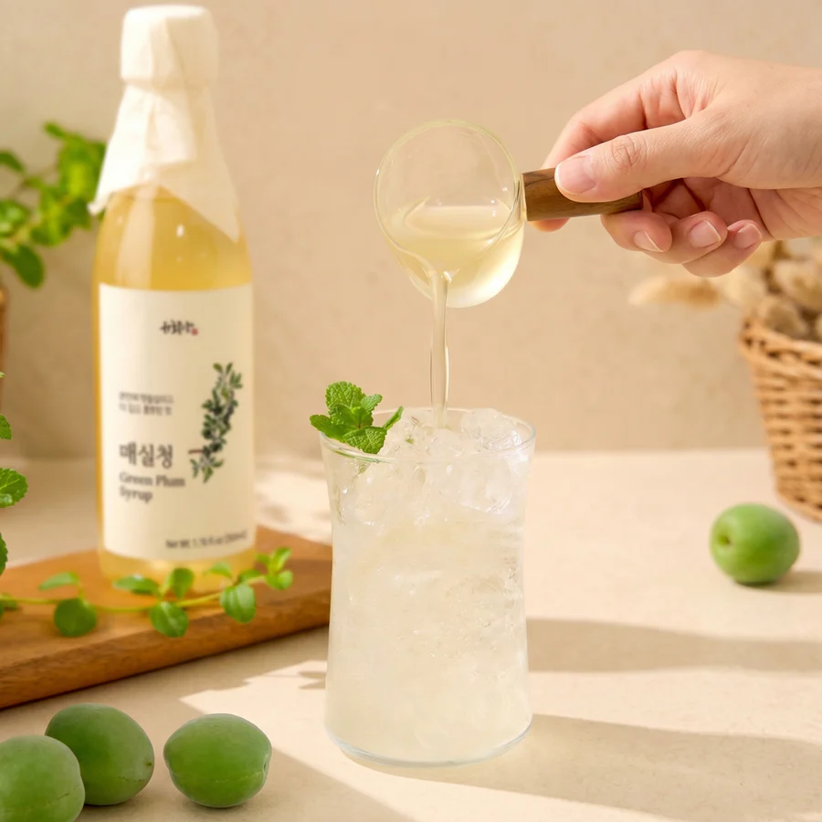 설탕 대신 자일로스를 넣은 매실청 GREEN PLUM SYRUP_17.6oz(500g)