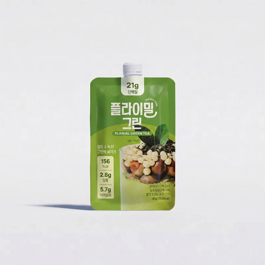 플라이밀 말차 고단백 쉐이크 FLIMEAL PROTEIN SHAKE MATCHA_1.58oz(45g)