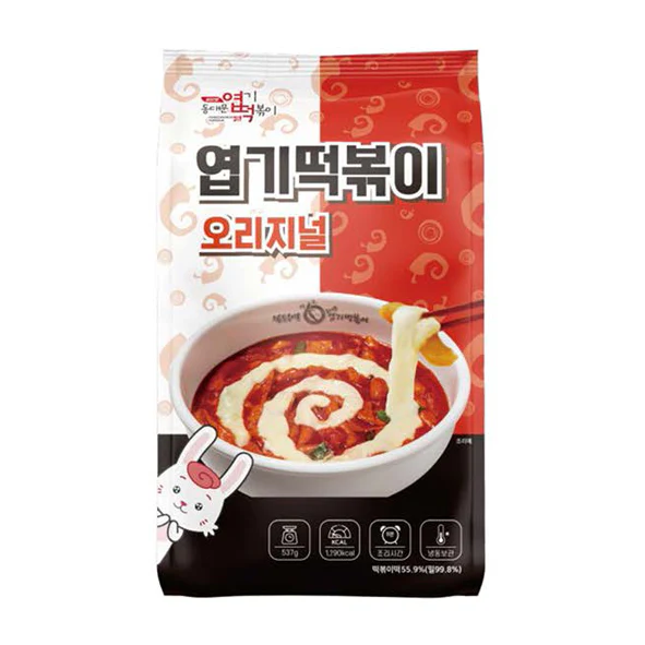 엽기떡볶이-오리지널맛 YUPGI TTEOKBOKKI MEAL KIT ORIGINAL_17.5(497g) - 이미지 3
