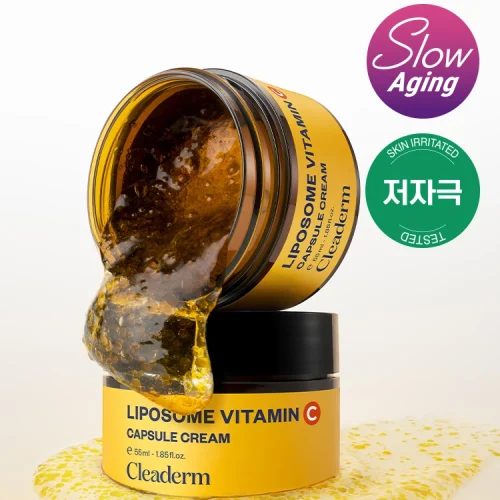 클리덤 리포좀 비타민C 캡슐잡티크림 55 ml X 12